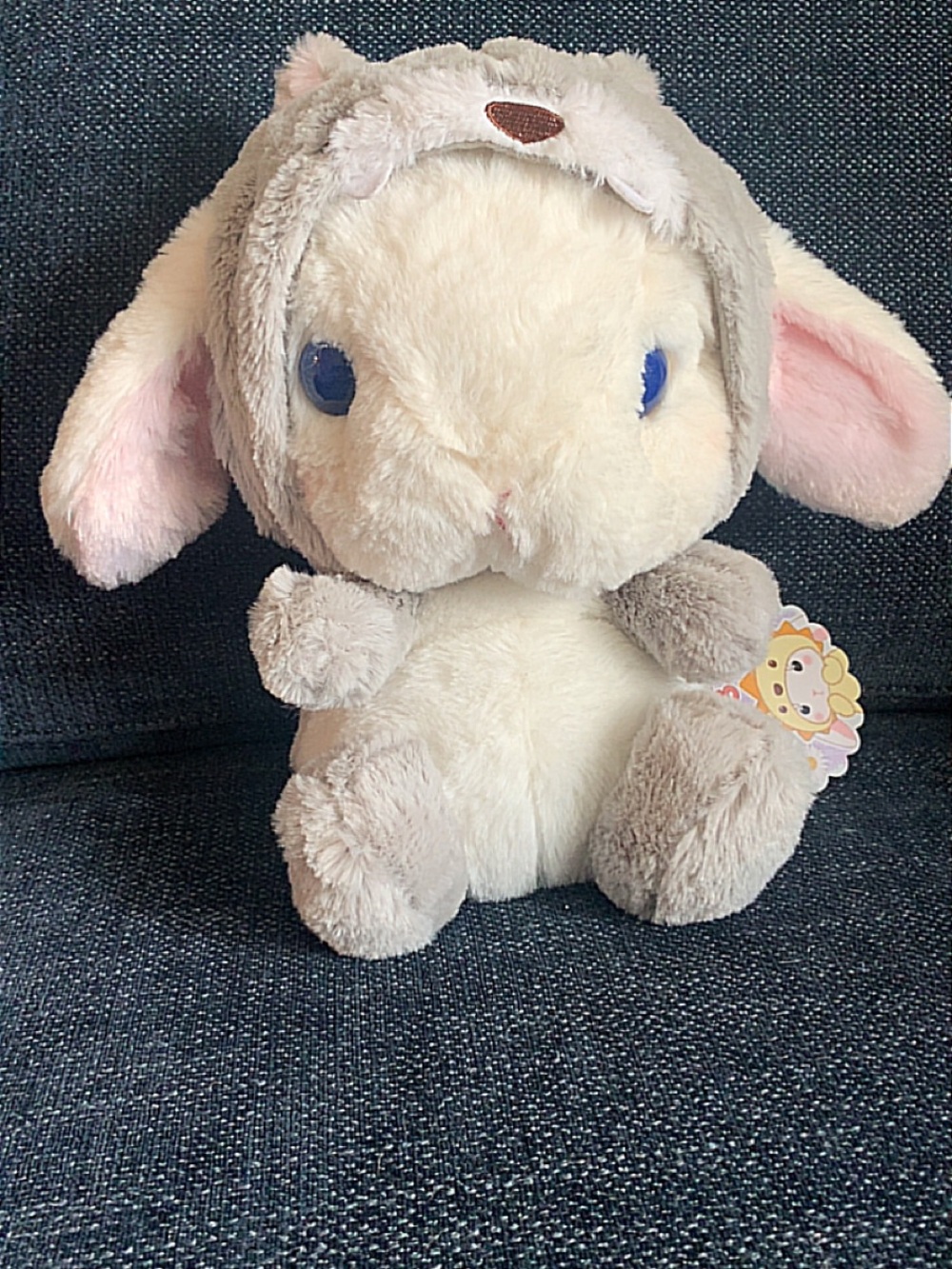 AMUSE Lapizlazurin Bunny Wolf Plush 10” Kawaii Rabbit NWT